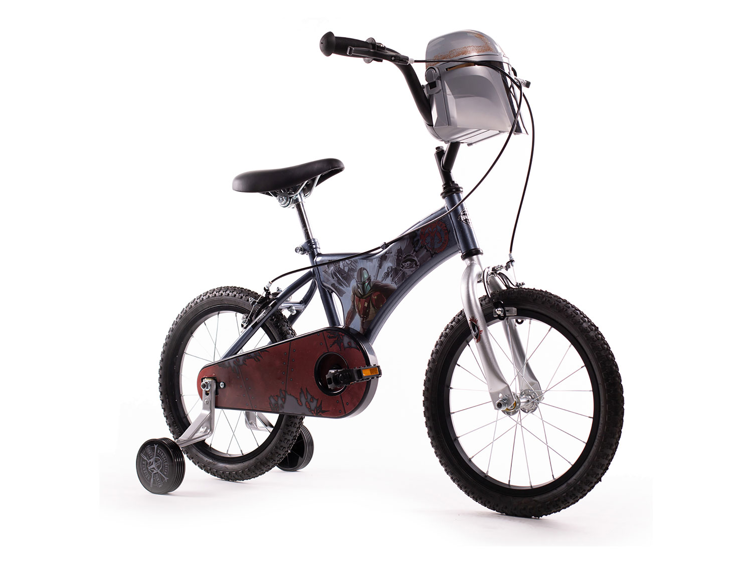 Huffy Kinderfahrrad 16 Zoll (Star Wars, Schwarz)