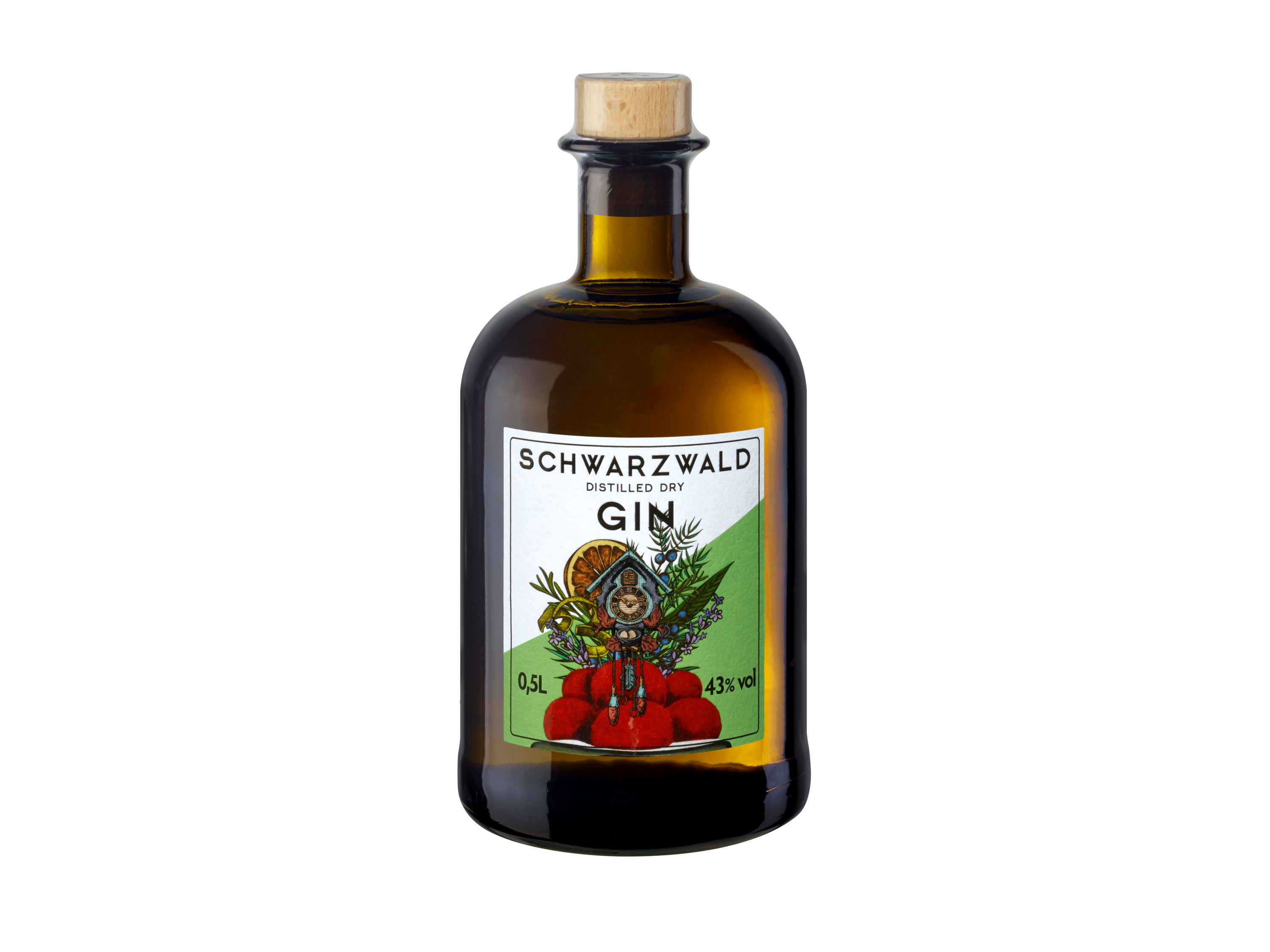 Schwarzwald Distilled Dry Gin 43% Vol