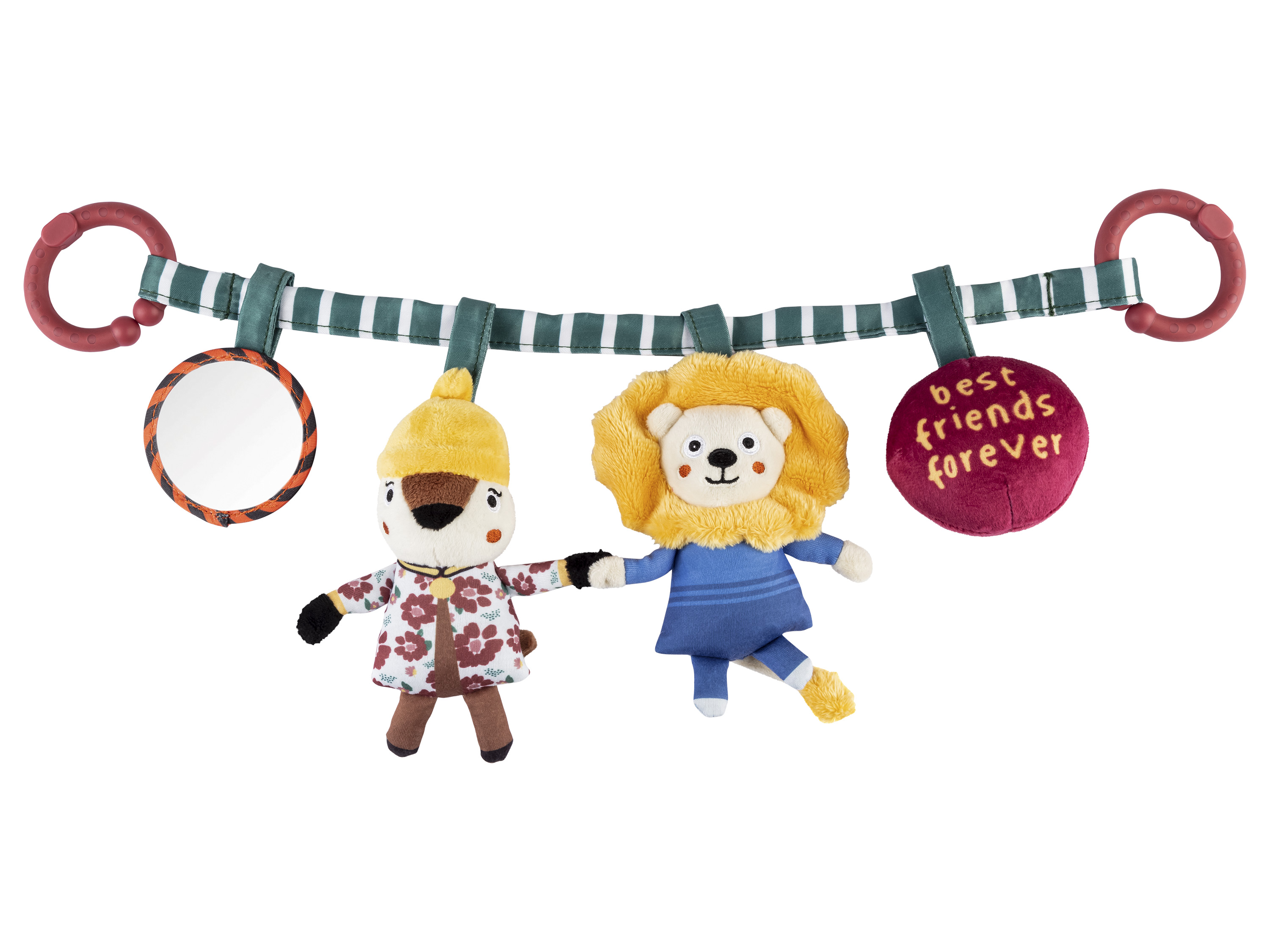 lupilu® Activity Tiere Team (Kinderwagenkette)