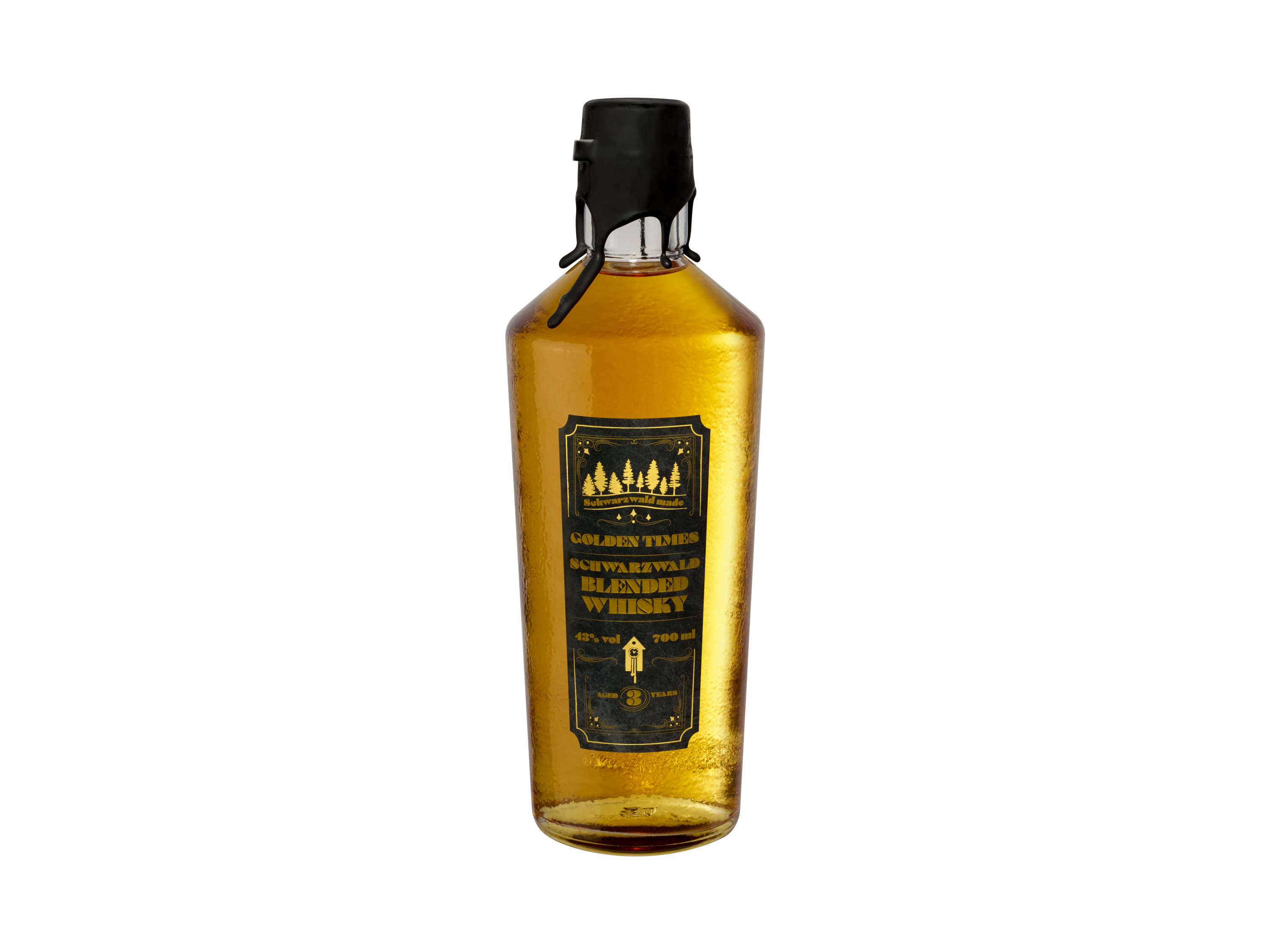 Golden Times Schwarzwald Blended Whisky 3 Jahre 43% Vol''
