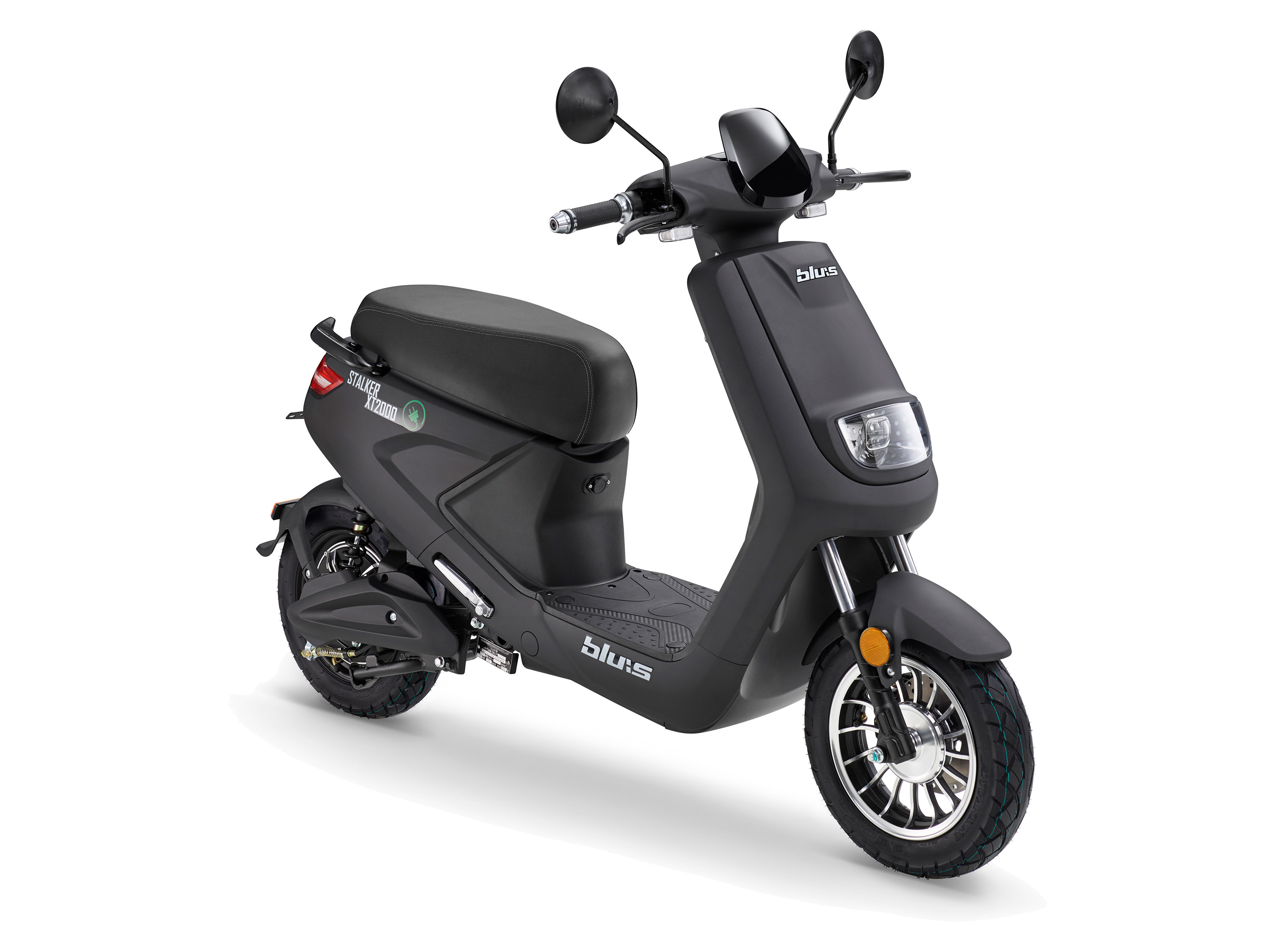 E-Roller blu:s XT2000 (25 km/h, Schwarz)
