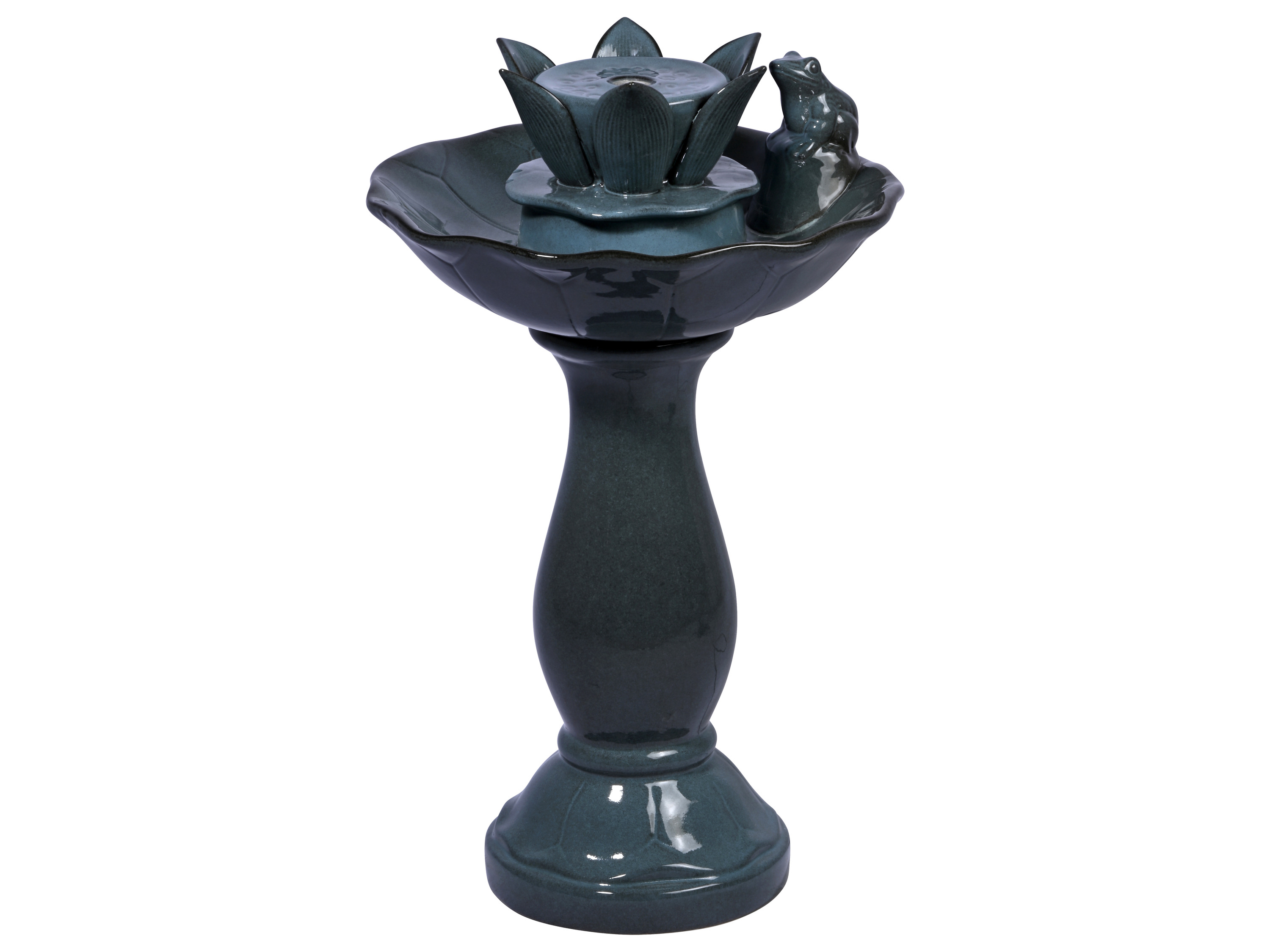 dobar Gartenbrunnen »Helena« mit Solar-Panel, Keramik