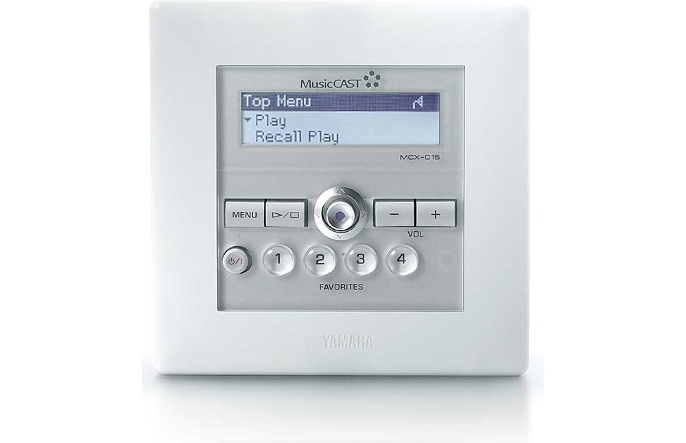 Yamaha MCX-C15 Weiß - Einbau-Client, IO-Box | Aussteller, sehr gut