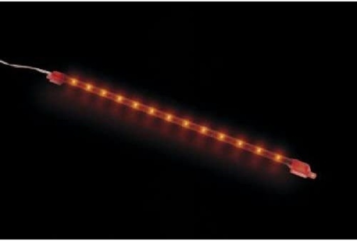 AIV 480318 LED-Light Red - Mini 12V DC - 28cm, Rote LED Lichtleiste fürs Auto UVP war 29,99 €