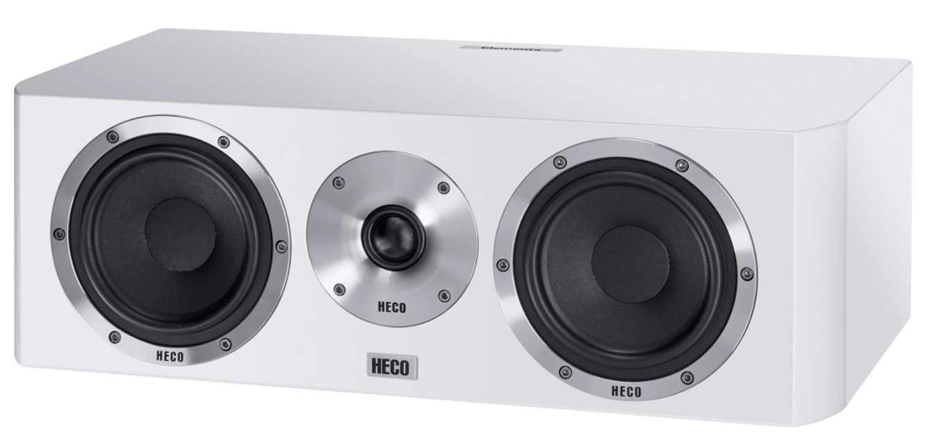 HECO Elementa Center 30 Weiss Center-Lautsprecher | Neu | UVP 399 €