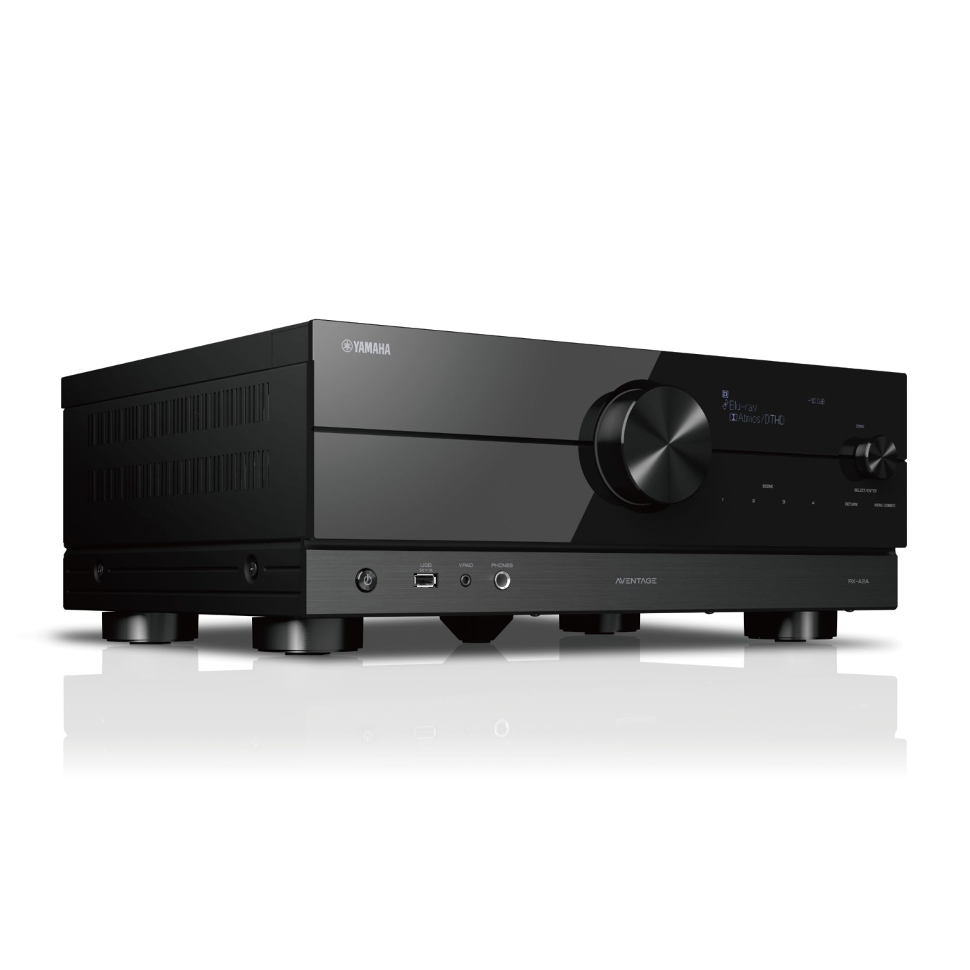 Yamaha RX-A2A ++ JETZT 100 € CASHBACK ++ 7.2-Kanal AV-Receiver, MusicCast, Dolby Atmos | Neu