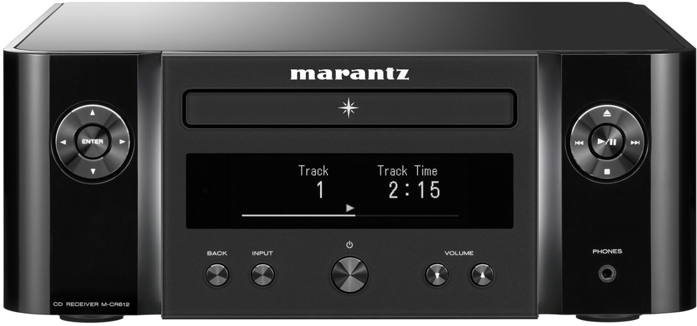 Marantz MCR612 - Schwarz, Netzwerk-CD-Receiver | Neu