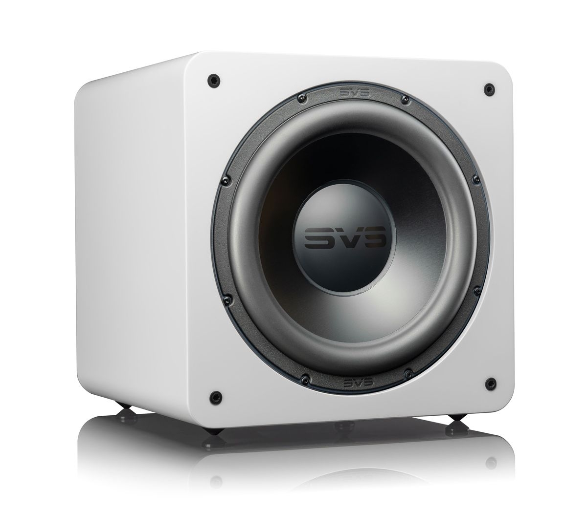 SVS SB2000 Pro - Piano Gloss White - Aktiv Subwoofer mit DSP 1.500 Watt | Auspackware, wie neu