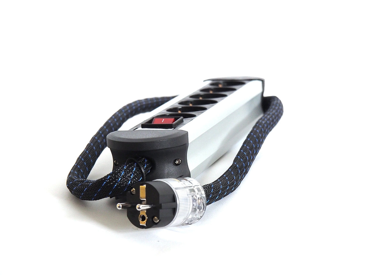 TCI Temple Constrictor SE 1,0m - High-End 6er Hifi-Steckdosenleiste | Neu