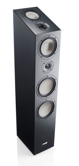 CANTON GLE 90 AR ++ BLACK-DEAL-DAY ++ Schwarz Standlautsprecher mit integriertem Dolby Atmos Stück | Neu