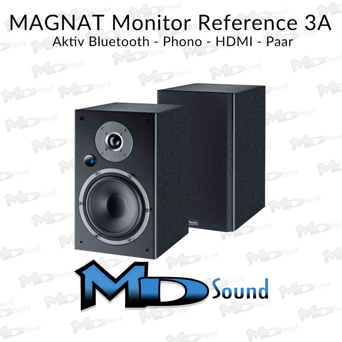 MAGNAT Monitor Reference 3A ++ GREAT-DEAL-DAYS ++ die Alternative zur Soundbar +++ Aktiv Bluetooth Phono HDMI Paar | Neu
