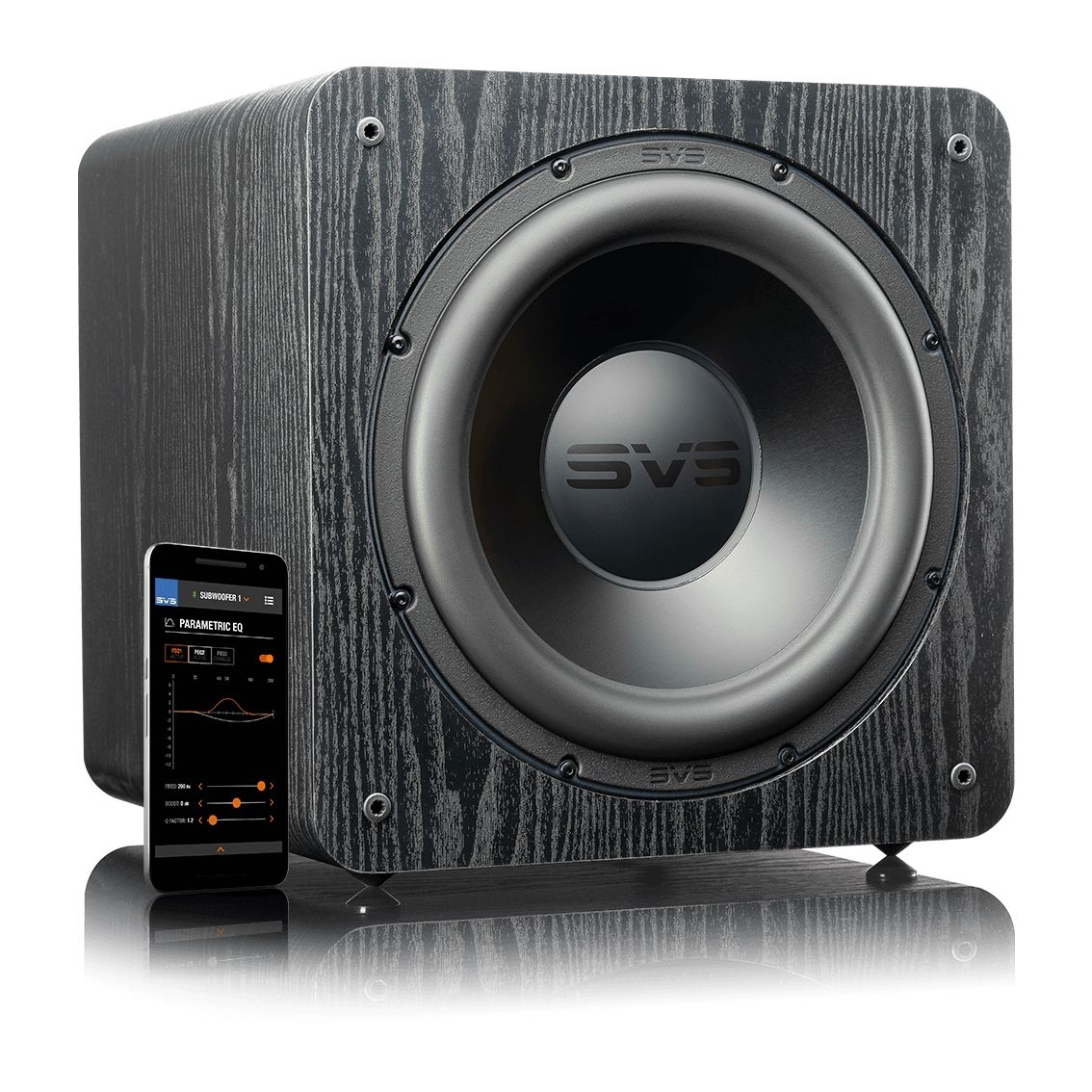 SVS SB2000 Pro - Black Ash - Aktiv Subwoofer mit DSP 1.500 Watt | Auspackware, wie neu
