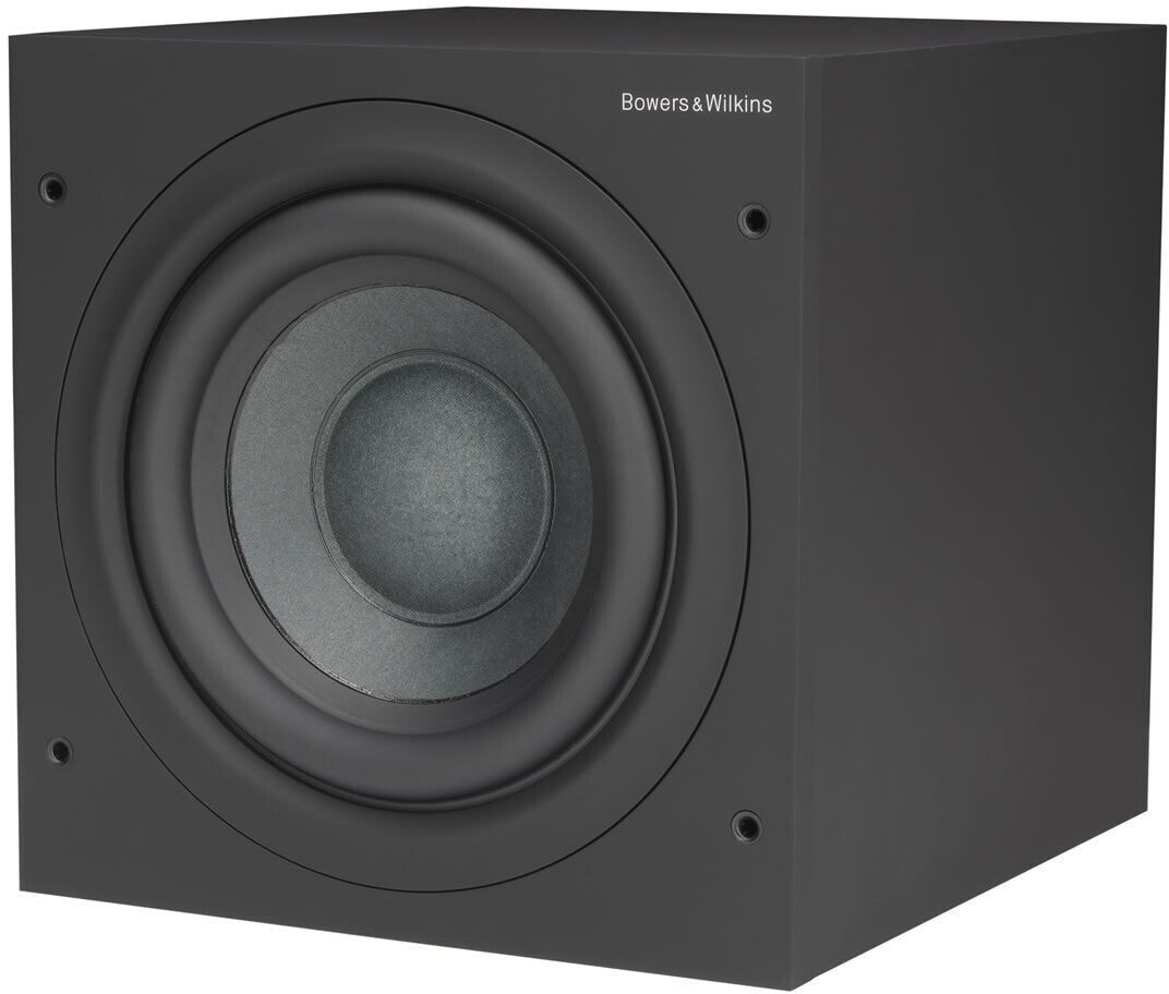 Bowers & Wilkins B&W ASW 610 Schwarz - Aktiv Subwoofer mit 200 Watt Class-D-Verstärker | Neu