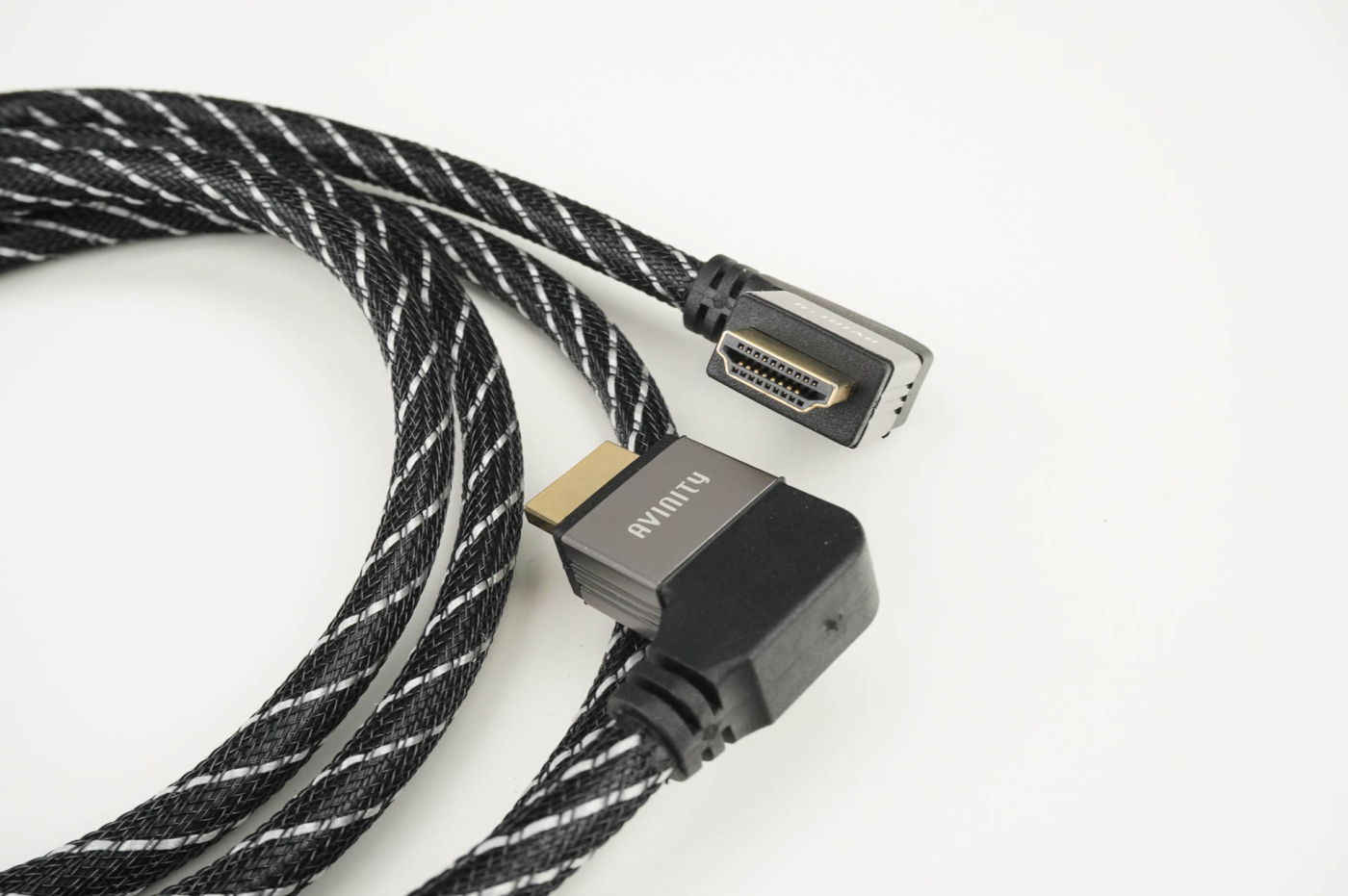 Avinity High-Speed HDMI-Kabel 4K vergoldet 3,0 m mit 90° Winkel