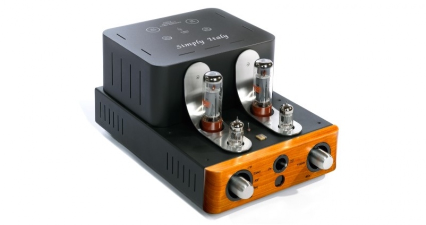 Unison Research Simply Italy Kirsche - Class-A Röhrenvollverstärker (mit USB/DAC)
