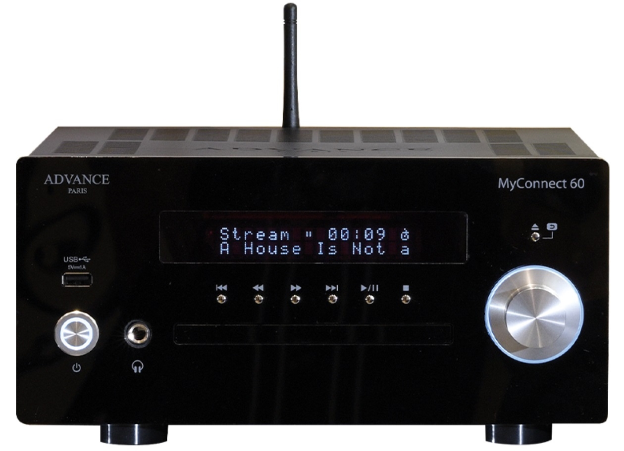 Advance Paris MyConnect 60 ++ BLACK-DEAL-DAYS ++ Schwarz All-in-One System DAB+ Streaming CD | Neu