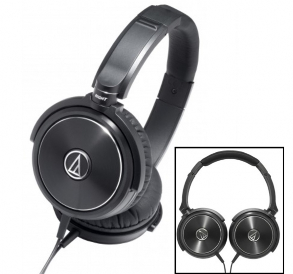 Audio Technica ATH-WS99 - On Ear-Kopfhörer mit Lautstärkeregelung und Mikrofon | Auspackware, wie neu