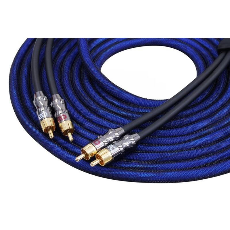 AIV 890353 2-Kanal Cinchkabel Arctic Series - 5,5m UVP war mal 59,99 €