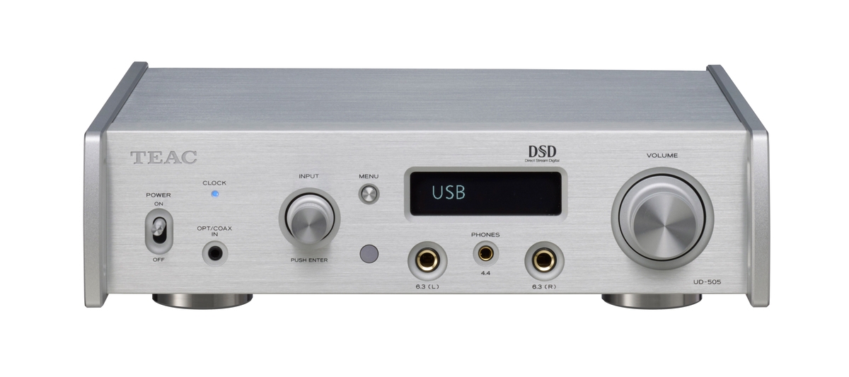 Teac UD-505-X USB DAC Kopfhörerverstärker Silber | Neu