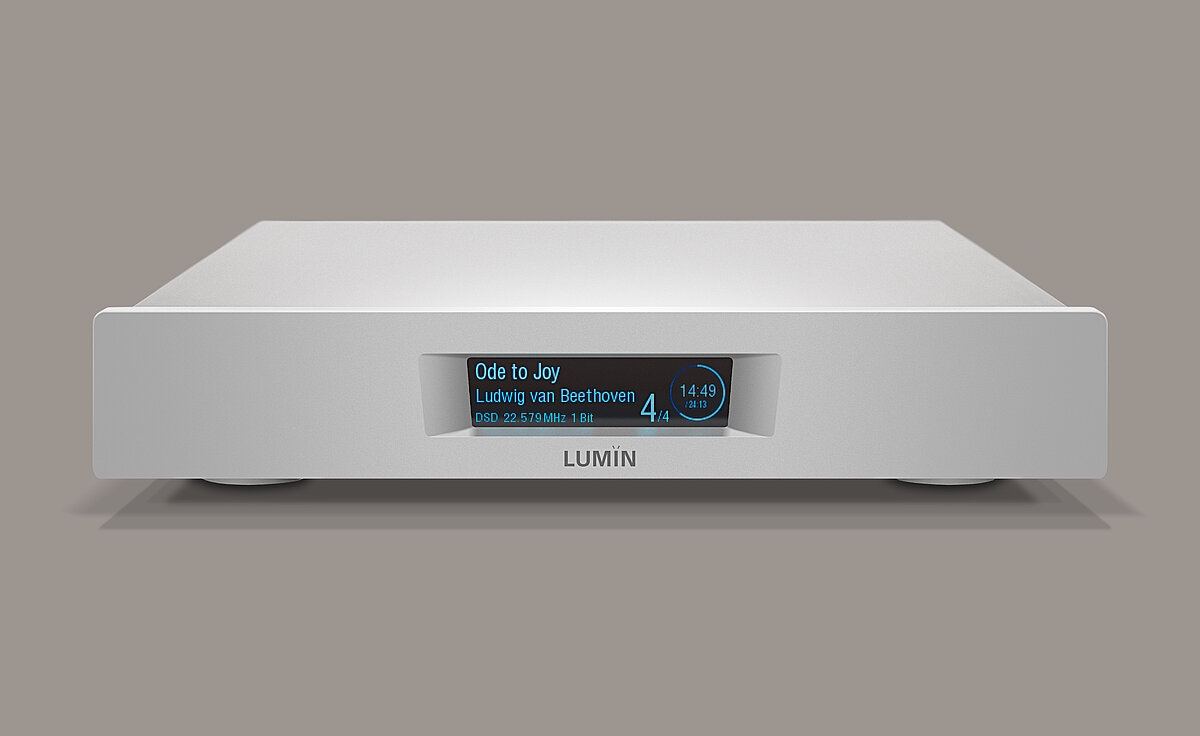 Lumin U2 Mini Silber - High-End Streamer mit externem DAC | Neu