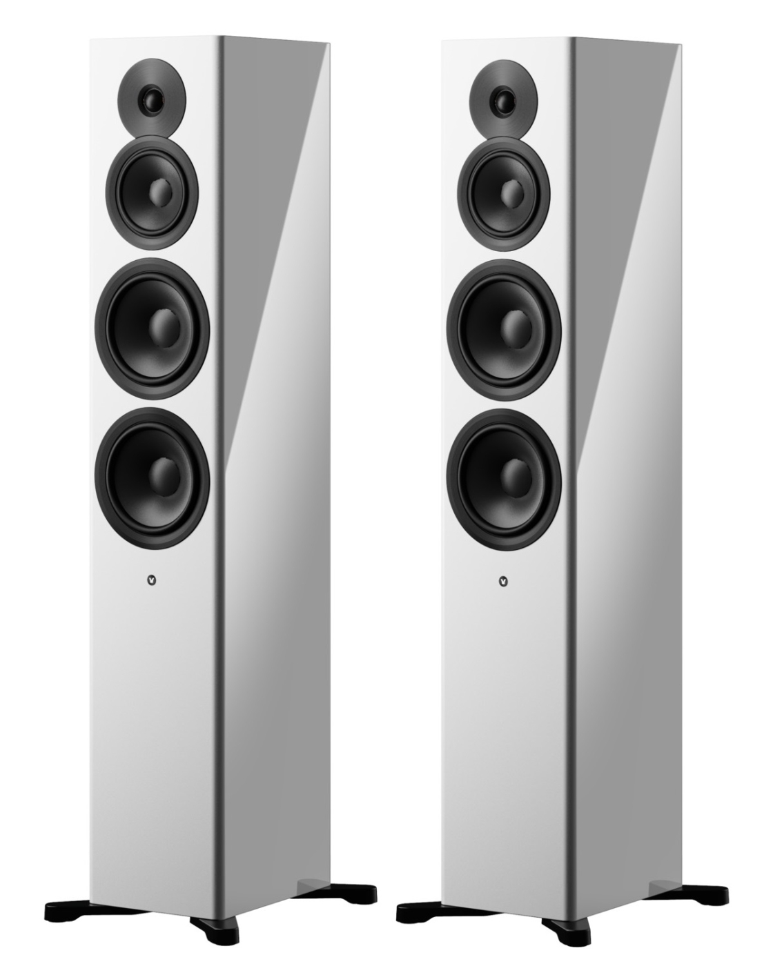 Dynaudio Focus 50 Weiß HG - kabellose Aktiv-Standlautsprecher, Paar | Neu