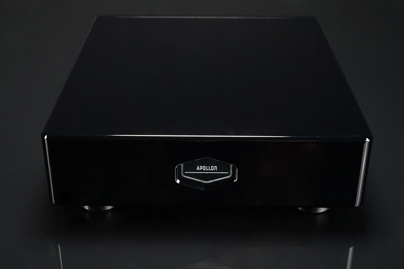 Apollon 1ET400A MINI Piano-Black, Stereo-Verstärker mit OPA 1612 | B-Ware