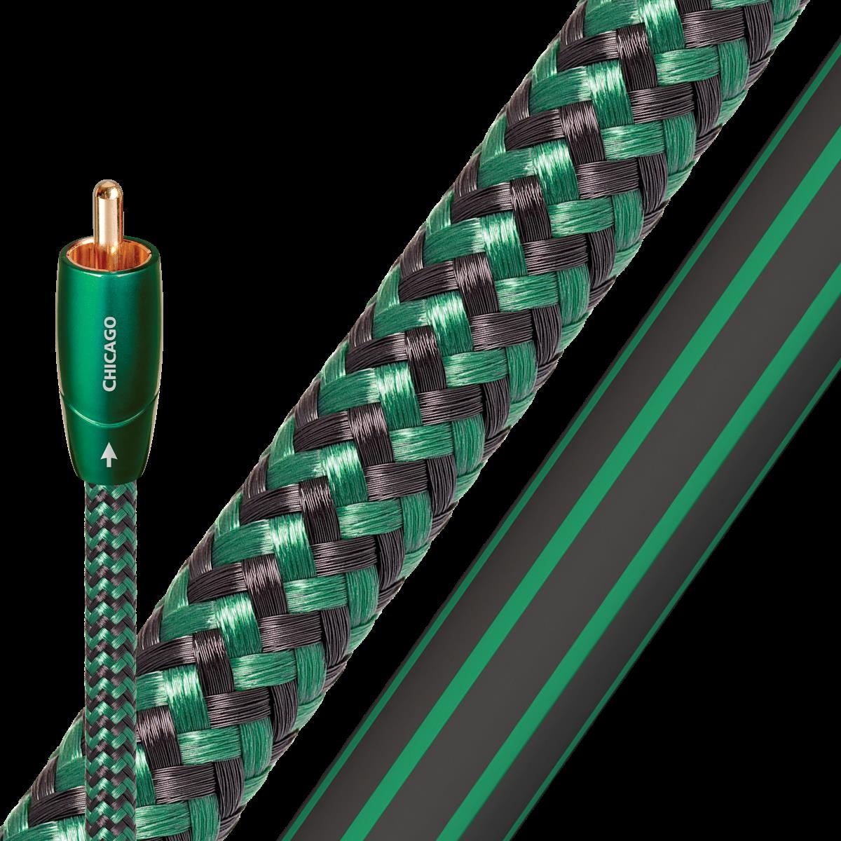 AudioQuest Chicago RCA Cinchkabel Paar 2 x 6,0 m