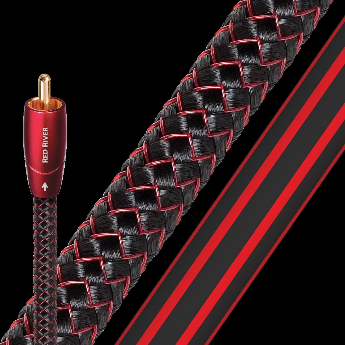 AudioQuest Red River RCA Cinchkabel Paar 2 x 0,5 m