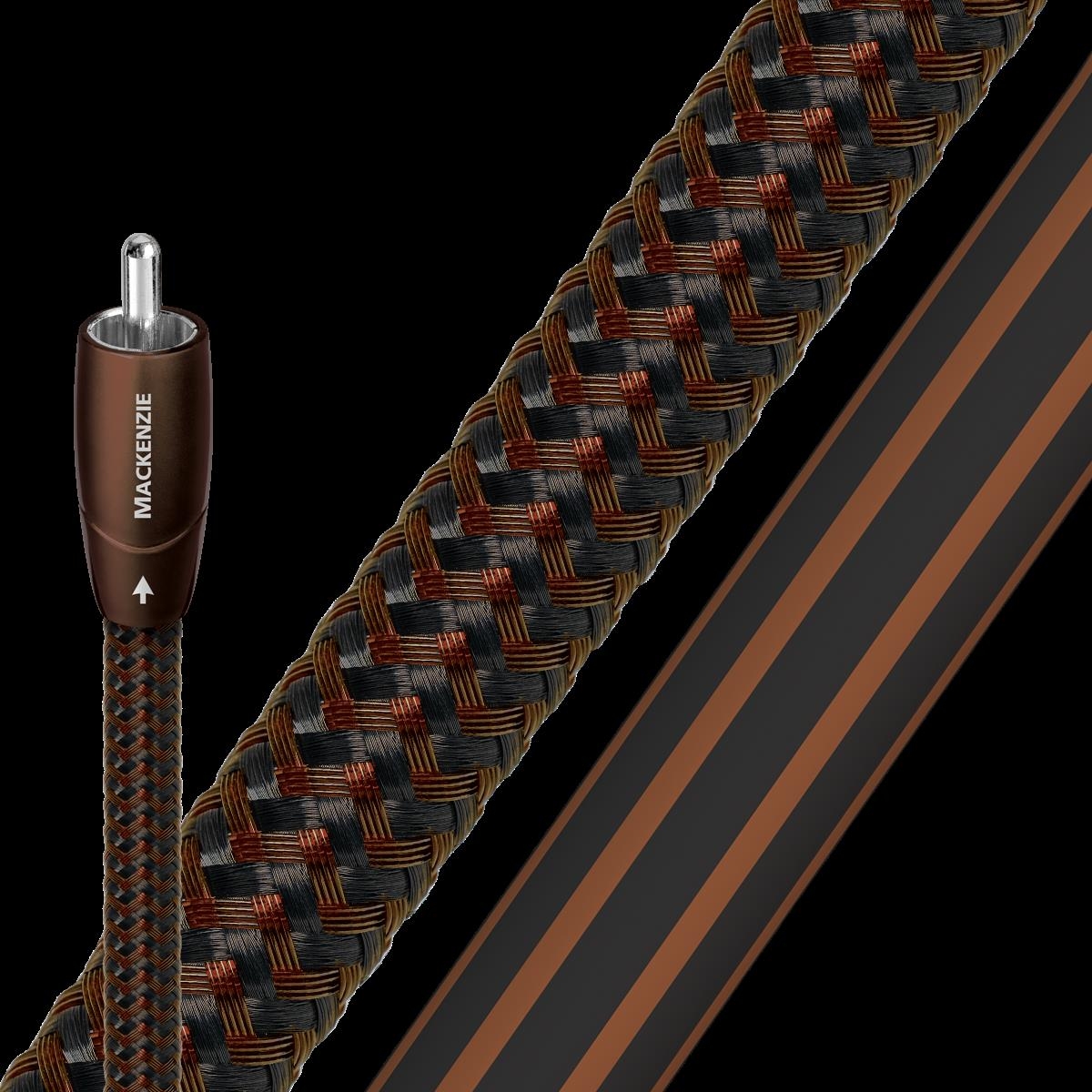 AudioQuest Mackenzie RCA Cinchkabel Paar 2 x 0,5 m