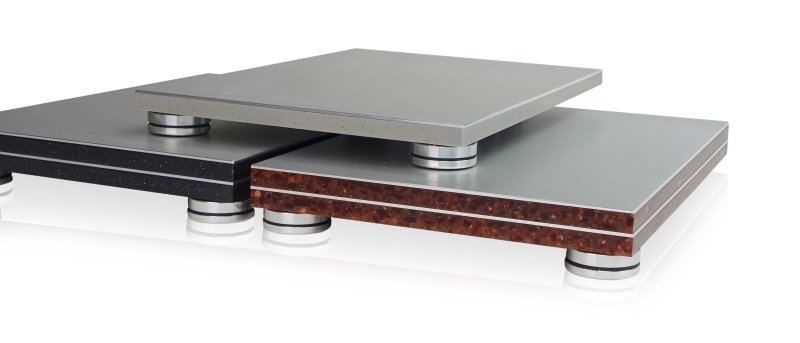 Bfly-Audio StoneLine - Gerätebasis StoneLine S/M, Vulkan-Schwarz