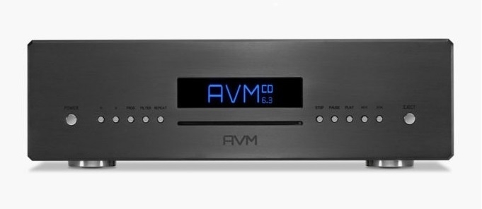 AVM Ovation CD 8.3 - Pure CD-Player mit Röhrentechnologie Schwarz