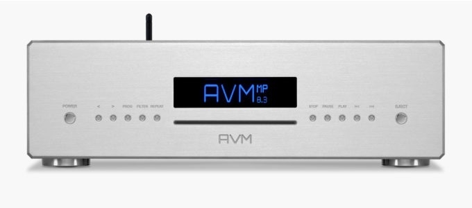 AVM Ovation MP 8.3 - Media & CD-Player mit Röhrentechnologie Silber
