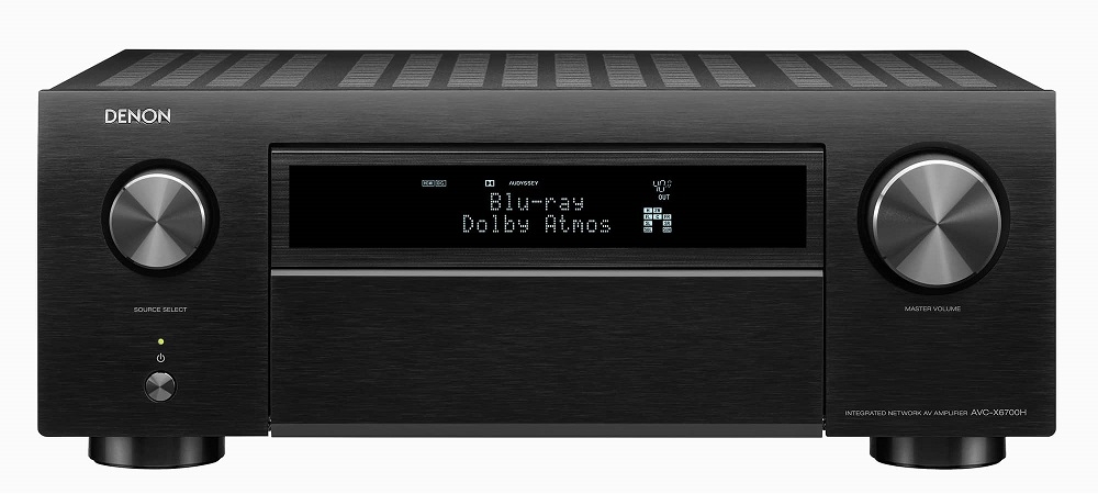 DENON AVC-X6700H 11.2-Kanal 8K AV-Verstärker 3D-Audio HEOS Sprachsteuerung Schwarz | Neu