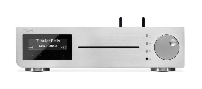 AVM Inspiration CS 2.3 - All-In-One Compact Streaming CD-Receiver Silber