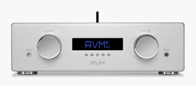 AVM Ovation A 8.3 - Stereo A/AB Vollverstärker, 2x200 Watt, Bluetooth Silber