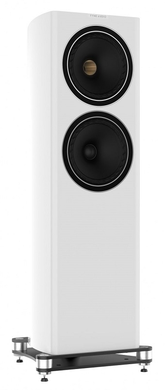 Fyne Audio F703, NEU - HighEnd 2,5-Wege Standlautsprecher Weiß Hochglanz