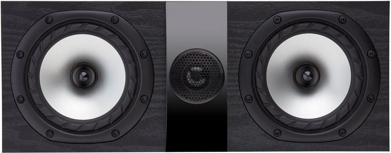 Fyne Audio F300C, Centerlautsprecher Esche Schwarz (Neu)