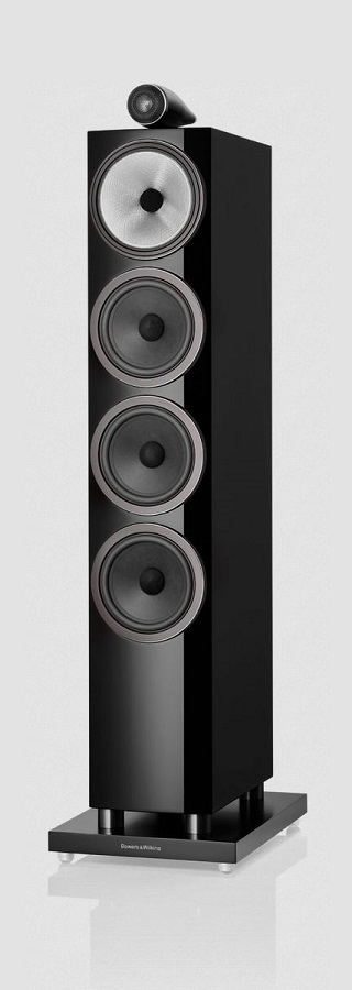Bowers & Wilkins B&W 702 S3 - Standlautsprecher, Stück Glanzschwarz | Neu
