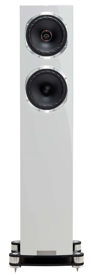 Fyne Audio F501SP - 2,5-Wege Standlautsprecher, Paarpreis Weiß Hochglanz