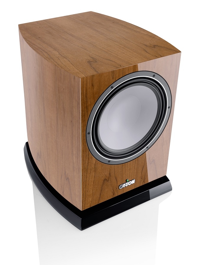 CANTON Vento Sub 12 Aktives Subwoofersystem Nussbaum HG | Neu