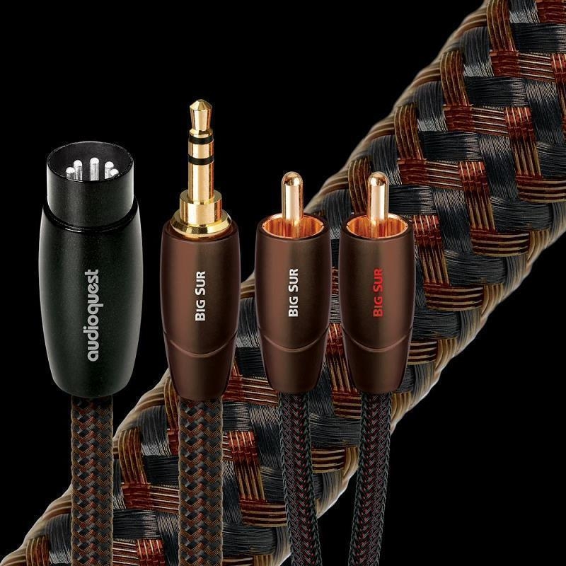 AudioQuest Big Sur Analoges Audiokabel Klinke-RCA 0,6 m