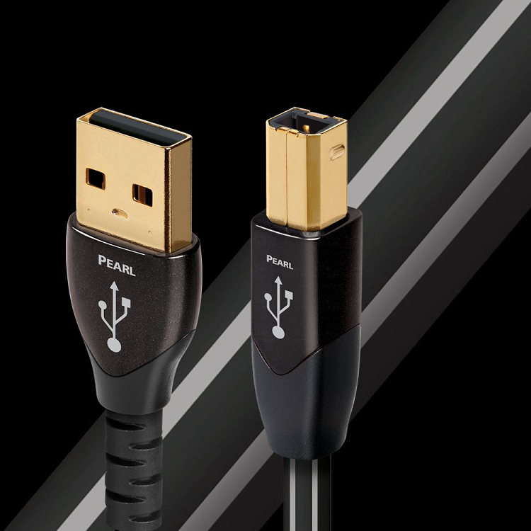 Audioquest Pearl USB-Kabel USB-A auf USB-B 0,75 m