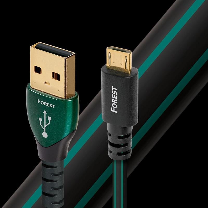 Audioquest Forest USB-Kabel USB-A auf USB-Micro 1,5 m