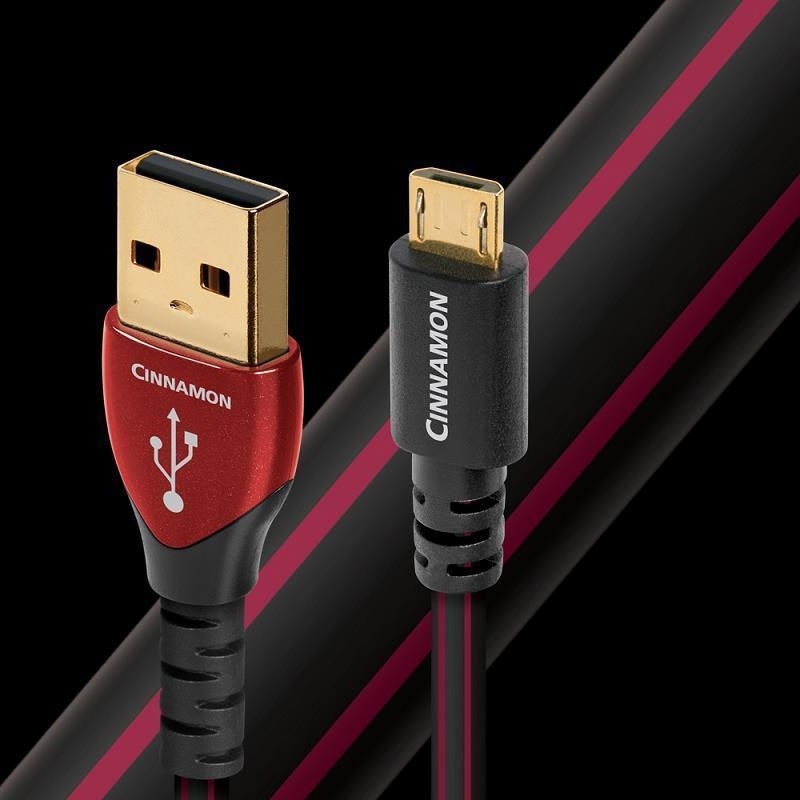 Audioquest Cinnamon USB-Kabel USB-A auf USB-Micro 0,75 m