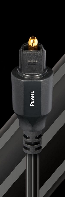 Audioquest Pearl Optilink Optisches Kabel Toslink-Toslink 8,0 m