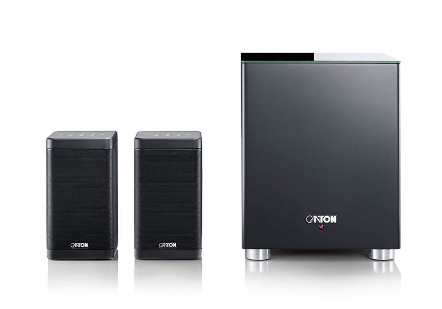 Canton Smart Soundbox 3 + Smart Sub 8 SET GEN 2 Schwarz, ohne Standfüße