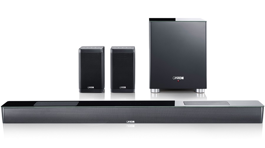 Canton Smart Soundbar 10 + Smart Soundbox 3 + Smart Sub 8 Weiß (GEN2) 5.1.2 Wireless System