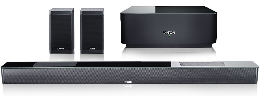 Canton Smart Soundbar 10 + Smart Soundbox 3 + Smart Sub 10 (GEN2) 5.1.2 Wireless System Schwarz