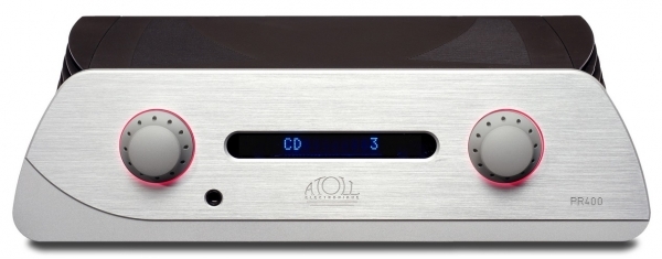 ATOLL IN 400, Alu-Silber - Referenz-Vollverstärker mit Phono-Modul P100 MM/MC