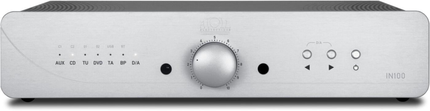 ATOLL IN 100 Signature Stereo Vollverstärker 2x 100 W mit Phono-Modul P50 MM alu-silber
